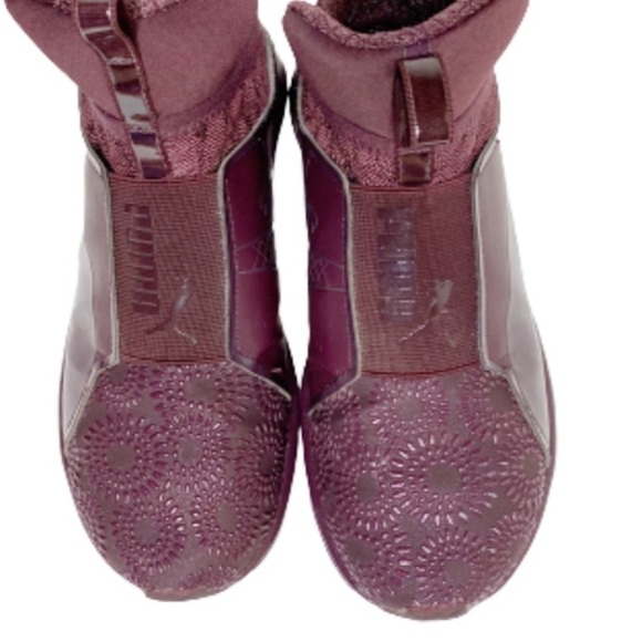 Puma Fierce KRM Winetasting Red Plum Sneakers 7 - Picture 5 of 12